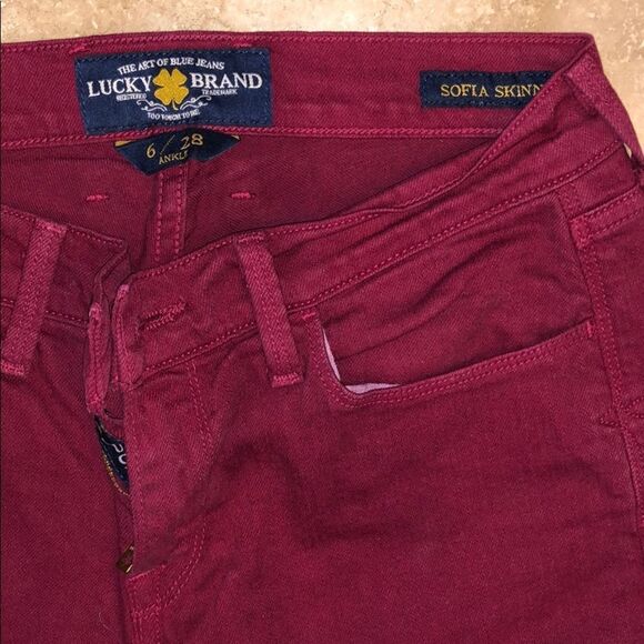 Lucky Brand‎ Sofia Skinny Sz28 - Picture 6 of 6